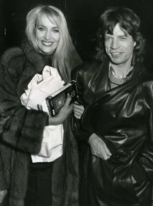 Mick Jagger , Jerry Hall   1986   NYC.jpg